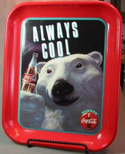 00001550
Coca Cola Tray Polar Bear serving tray drink coke 1993
