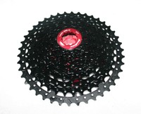 Sunrace, Kassette CSMX3 light, 11-42, 10-fach, schwarz-rot, nur 385g