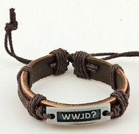 Armband WWJD? Wass Würde Jesus Do Surfer Stil Geschenk Accessoire Unisex NEU