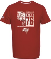 NFL Football T-Shirt TAMPA BAY BUCCANEERS Est. 1976 Roedy von Majestic