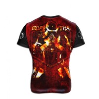 RASH GUARD HELL KURZÄRMELIG MMA MUAY THAI IDEAL FÜR TRAINIEREN, LAUFEN