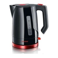 SEVERIN WK 3392 SELECT Wasserkocher 1,5L schwarz-rot-metallic