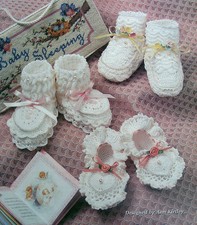 heirloom baby booties pattern eBay