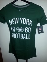 Nike-Damen-Girls-Shirt-Size-M-NFL Football New York Jets  - grün