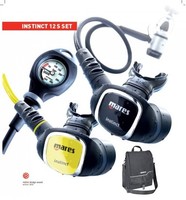 Mares Instinct 12S + Instinct Octopus + Finimeter + Cruise Reg Atemreglertasche