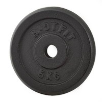 RioFit 5 Kg  Hantelscheibe Hantel-Scheibe Gewichte Scheiben 30/31mm Guss