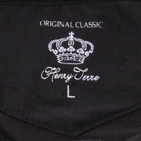 Henry Terre Poloshirt sportiver trendiger Streifendruck in klassischen Farben