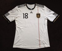 DFB Matchworn Deutschland Spielertrikot adidas XL Formotion Gomez 2010