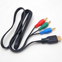 HDMI Stecker auf 3 RCA Audio Video AV Konvert Adapter Kabel für HDTV 1080P 3333