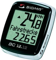 Fahrradcomputer Sigma BC 12.12 Kabelübertragung mit Radsensor