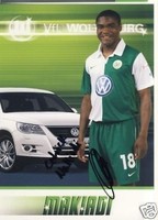 Cedrick Makiadi VfL Wolfsburg 2007-08 TOP AK +59713