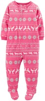 NWT ☀FOOTED FLEECE☀ CARTERS pajamas  Girls New  3T