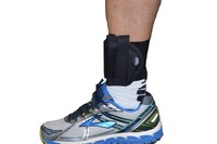 Linkshänder Nylon Knöchelhalfter Für Ruger LCP,380 Mit Laser