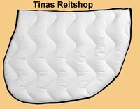 Springschabracke Satteldecke Schabracke WB Springsattel Sattel Weiß oder schwarz