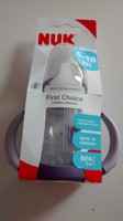 NUK "First Choice"Trinklernflasche Baby Fläschchen 6-18 Monate, lila, NEU!!!