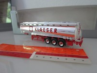 herpa 1:87 Gofa-Tanksattelauflieger "Klaeser" mit Gefahrgutschildern