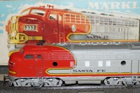 Märklin US-Lok Santa Fe 3060 Analog mit Motor Verpackung von 4060