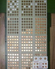 New listing
Nice lincoln penny set with Proof's 1909 vdb-2016 wheat cent p d s