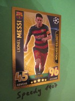 Topps Champions League 2015 16 limited Edition Messi GOLD limitiert 2016