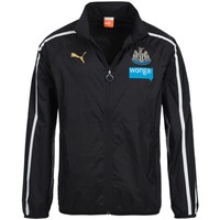 Newcastle United PUMA Walk Out Jacke 745967-01 Fußball Trainingsjacke S-2XL neu
