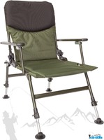 Deluxe Karpfenstuhl mit Armlehne Angelstuhl Angel Stuhl Karpfen Stuhl Carp Chair