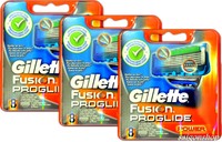 24 Klingen Gillette Fusion PROGLIDE  POWER Rasierklingen Neu & Original !!!!