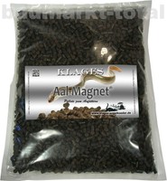 Aal Magnet 1 kg Tüte Aal Futter Lockfutter für Aale Pellets zum Anfüttern Angeln