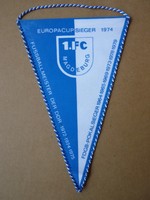 Fußball-Wimpel 1.FC Magdeburg / DDR Oberliga, FDGB-Pokal, Europacup-Sieger 1974