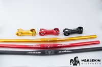 GUB Aluminium Flat Bar Lenker und passender Vorbau 31,8 mm