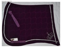 Barock DR Schabracke , Neu , WB , Lila,  Strass , Antik , Samt