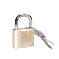 Burg Wächter Vorhangschloss Kellerschloss 116/40 Profi Messing gleichschließend