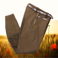 Reithose Sonnenreiter snake, braun,Vollbesatz SonnenreiterStiefelreithose