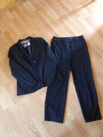 Blazer und schwarze Hose , Anzug, gr 38