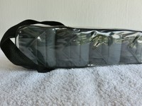 4 er Set Fleece-Bandagen grau neu