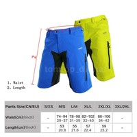 Männer Outdoor Leisure Capri Shorts Klettern MTB Fahrrad-Radhose Q5N2