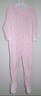 girls bright pink polka dot BLANKET SLEEPER size 3T pajamas 1 pc MOUSE carters @