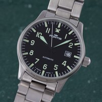 FORTIS FLIEGERUHR EDELSTAHL HERRENUHR FLIEGER AUTOMATIK 595.10.46 VP: 1225,- €