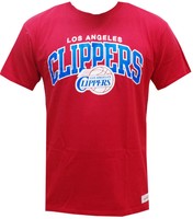 Mitchell & Ness Los Angeles Clippers Team Arch Tee T Shirt T-Shirt Herren Mens