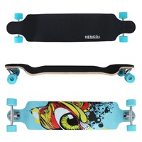 41" Board Skateboard Longboard Top mount  Komplett Streetsurfer Street neu