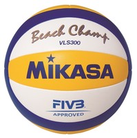 Wettspiellball Mikasa Volleyball Beachball Champ VLS 300 Micro Fiber DVV