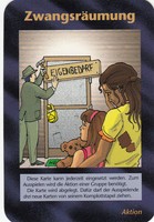 Zwangsräumung - Illuminati INWO Card german limited Mint  Rare 41
