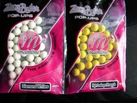 Mainline Zenon Bojko Pop Ups 16mm - Diamond Whites, GLM Pllum, Pineapple, Fish