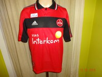 1.FC Nürnberg Adidas Heim Trikot 00/01 "Viag Inerkom" + Unterschrift Gr.S- M TOP