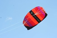 Elliot Zweileiner Lenkmatte Sigma Fun 2.0 lila-rot-orange, ready to fly, neu