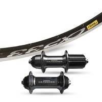Laufradsatz Rennrad 28 Zoll Shimano Ultegra grau, Mavic CXP 33 schwarz