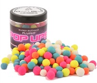 Bait Tech - Hi Viz Pop Up Boilie Fluro - Pineapple & Squid - 8+10mm