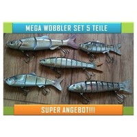 Wobbler Set Jerkbait Raubfisch Köder Spinner Pilker Jerkbait Hecht Dorsch Zander