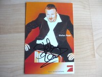 Stefan Raab  #2   TV total   handsignierte Unterschrift auf Foto.