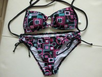 Bikini Kangaroos   38 A/B retro NEU TOP %%% bandeau neckholder