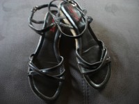 Esprit Riemchensandalette braun Größe 39